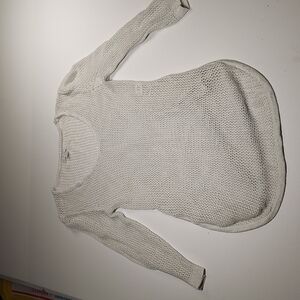 New York & Company Fishnet Top Size S